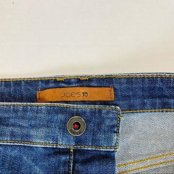 Joe’s Jeans Japanese Denim Frayed Hem Button Fly Pencil Skirt Size 27 - Picture 7 of 10